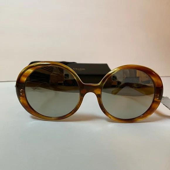 Celine Accessories Celine Jackie O Polarized Oval Tortoise Oversized Sunglasses Cl4065 Poshmark